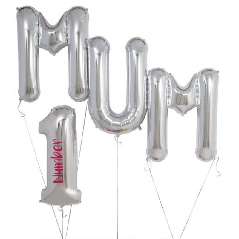 Number one Mom Super Jumbo Balloons
