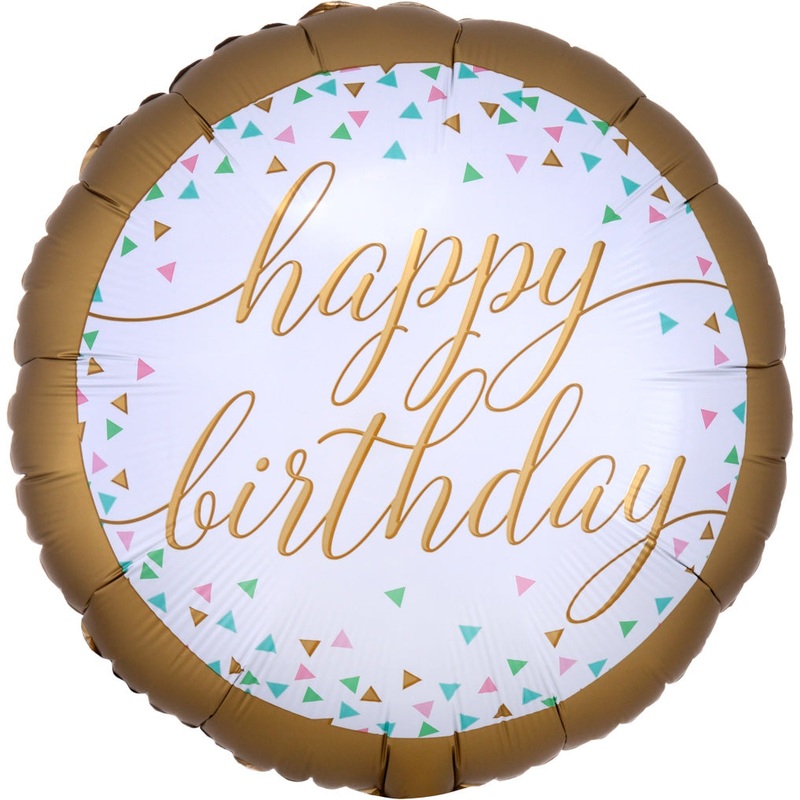 Pastel Confetti Balloon