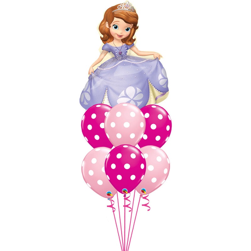 Sofia the First Pose Balloons