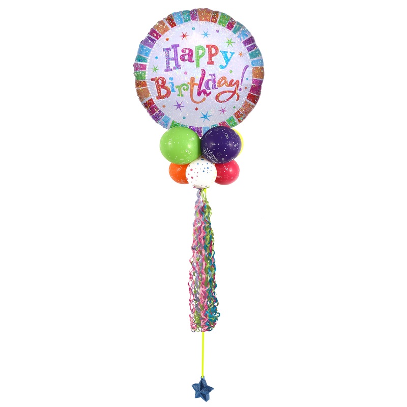Twirls Radiant Jumbo Metallic Balloon