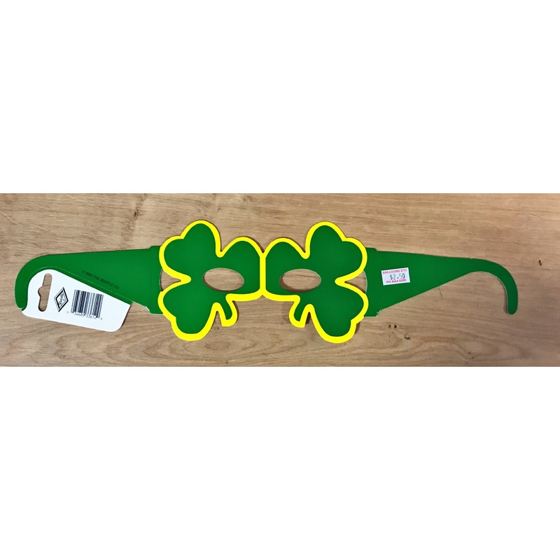 Cardboard Shamrock Mask