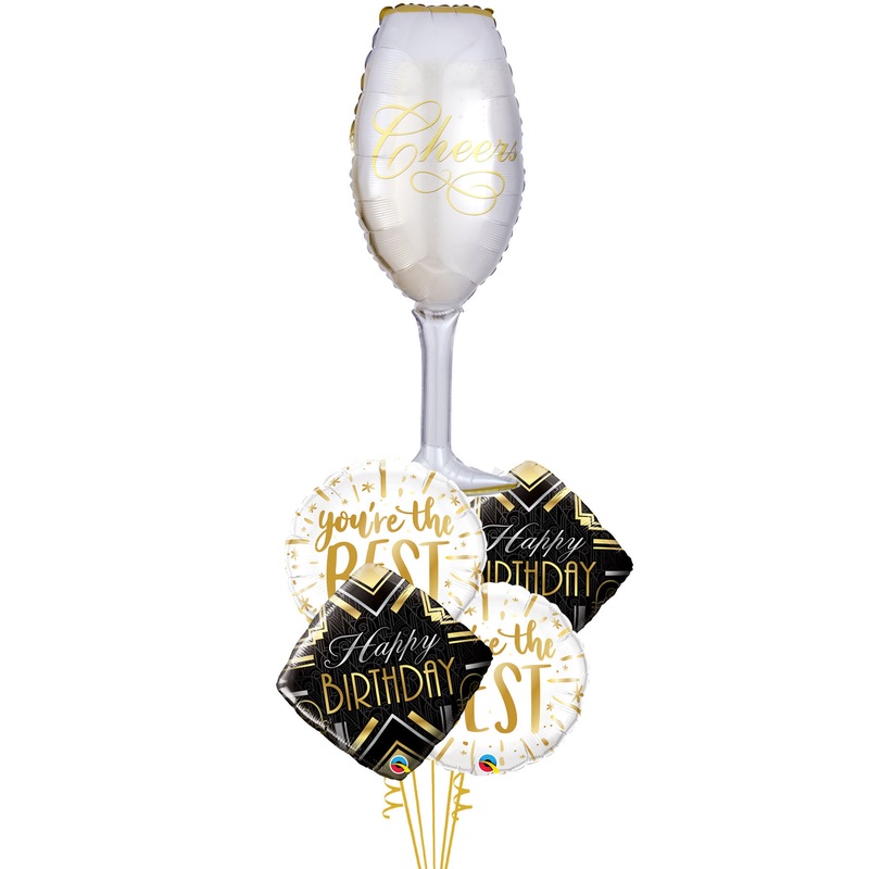 Cheers Happy Birthday Balloons