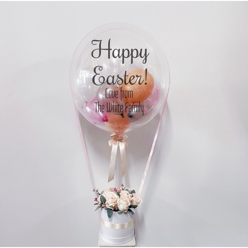 Easter Floral Hot Air Balloon