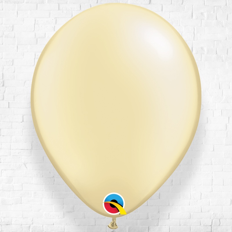 Pearl Ivory Latex Balloon