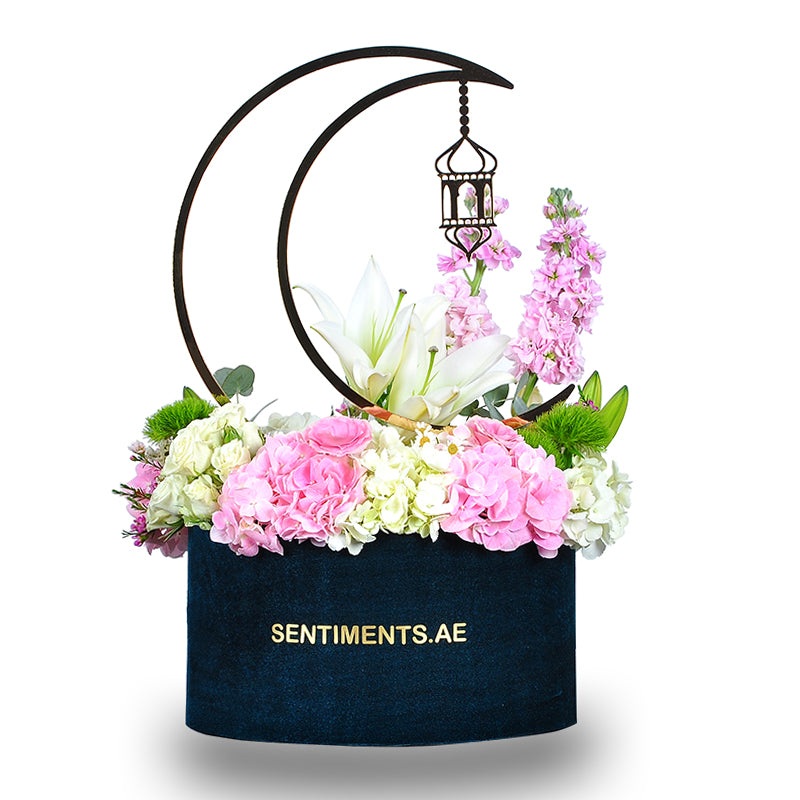 Ramadan EID Wishes Fresh Flower Arrangement