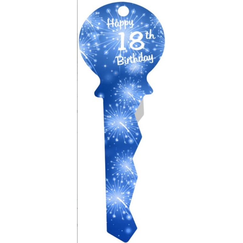 Signature Key Blue 18th Fireworks
