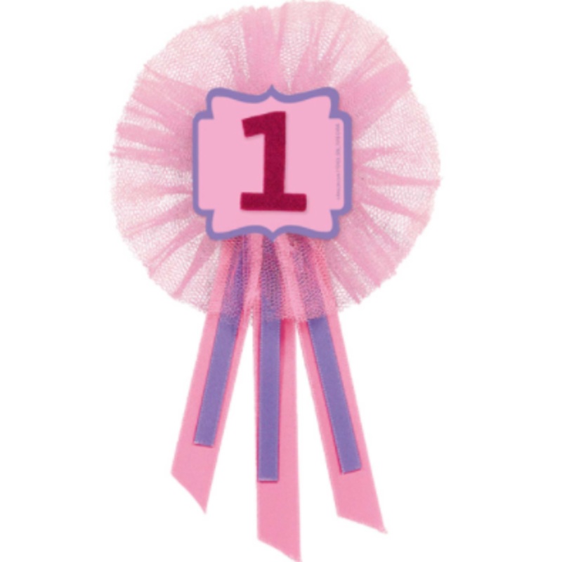 1st Birthday Girl Ribbon SALE ITEM NO REFUNDS