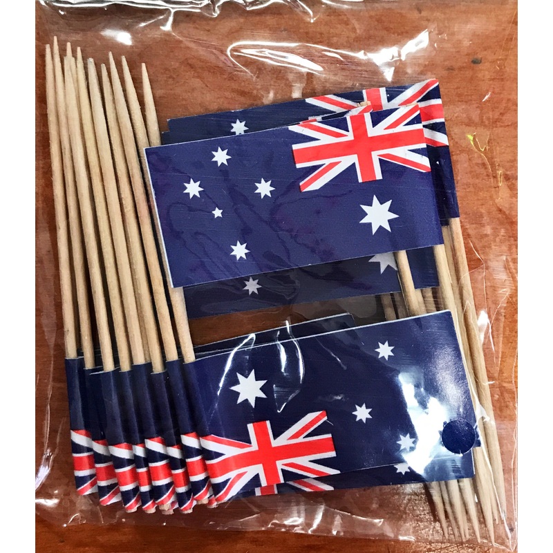 Aussie Flag Toothpicks