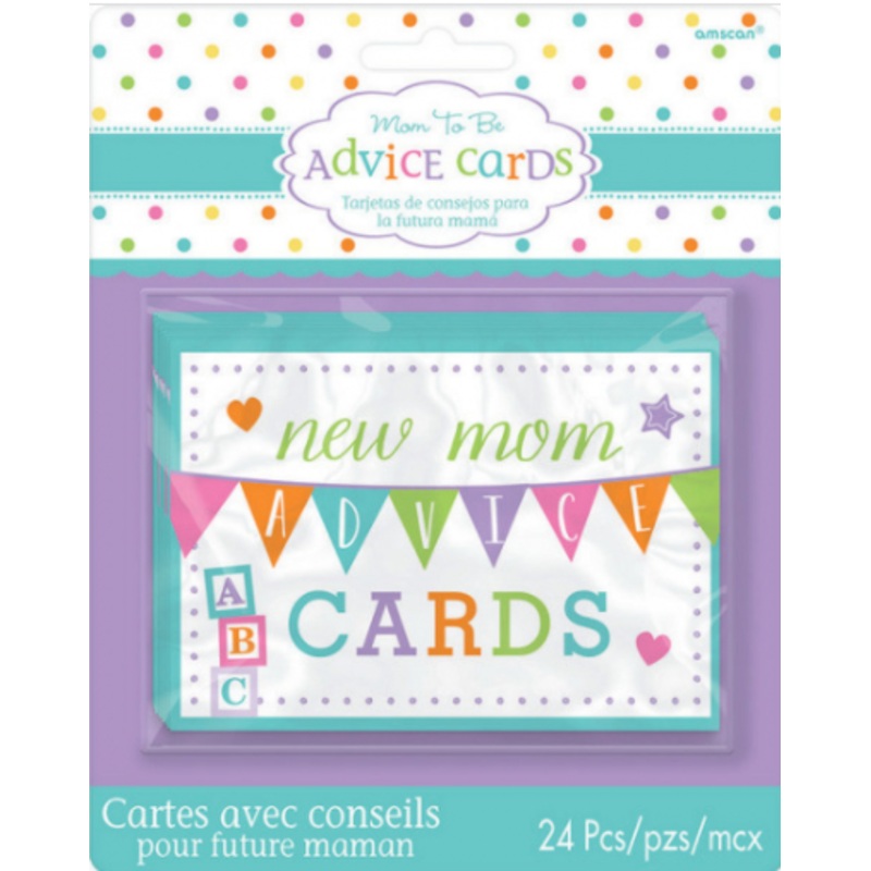 Baby Shower Advice Cards