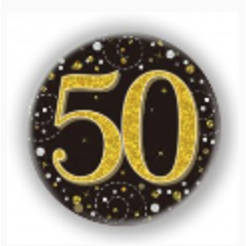 Badge Black Gold: 50