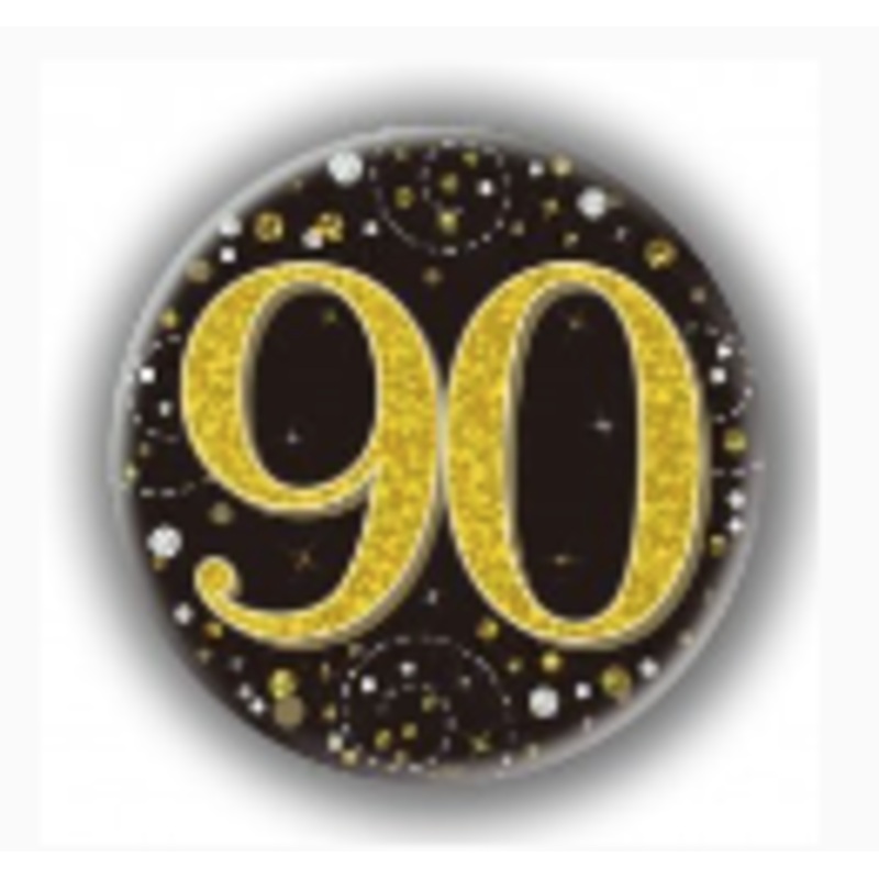 Badge Black Gold: 90