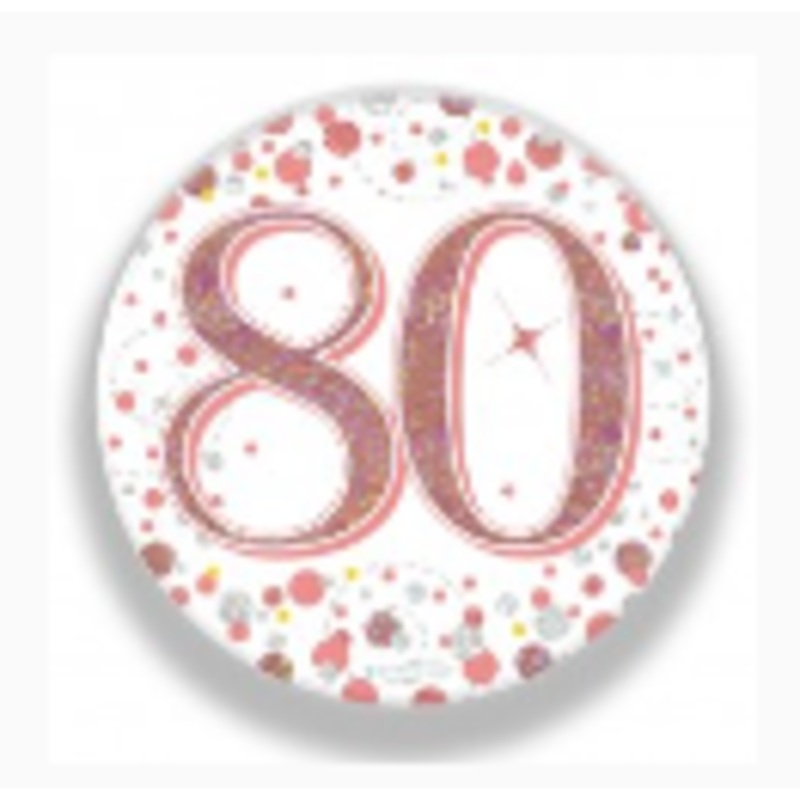 Badge Rose Gold: 80
