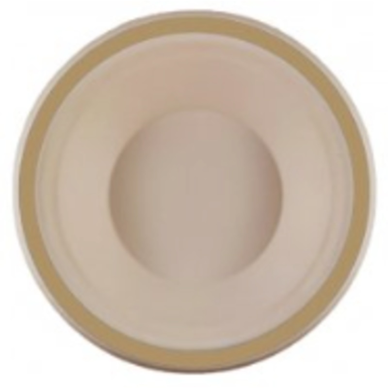 Bowl Sugarcane Heavy Duty Gold