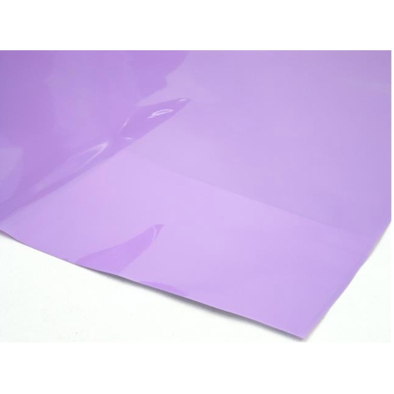 Cellophane Sheet Solid Colour Lavender