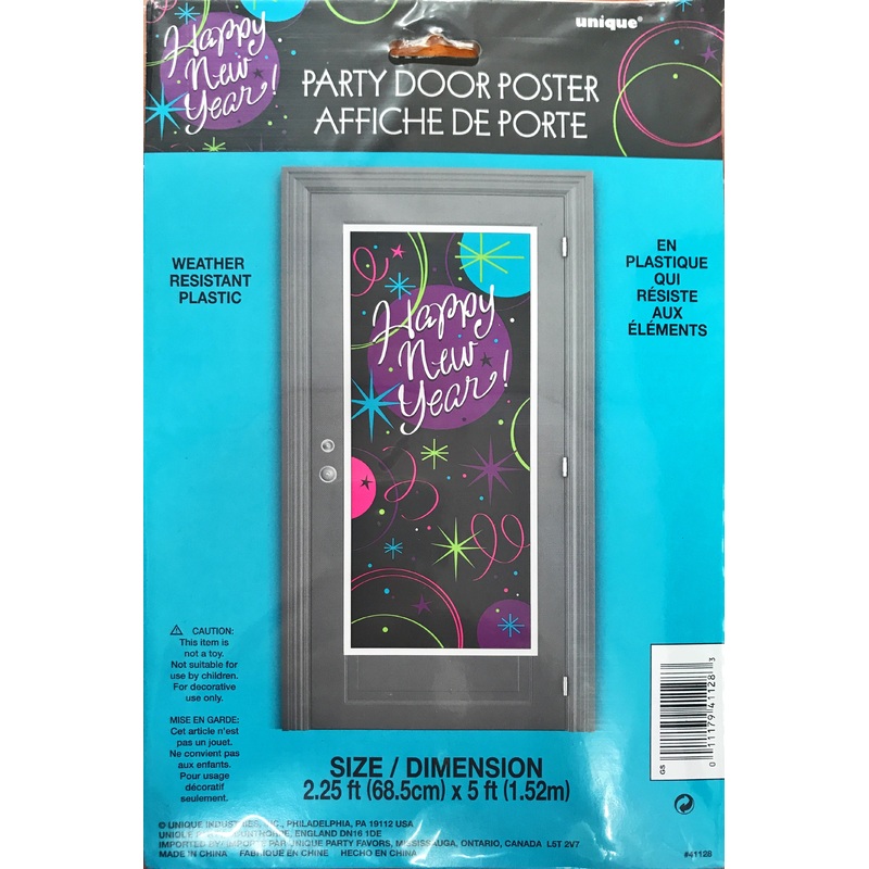 Door Poster Happy new Year