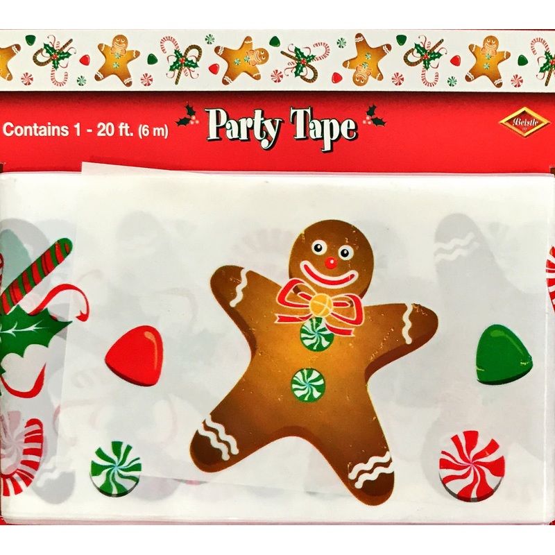 Party Tape Gingerbread Men