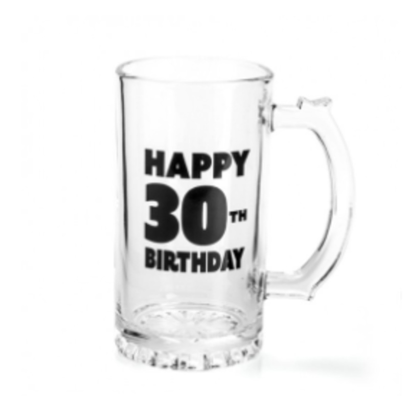 Premium Beer Stein 30th
