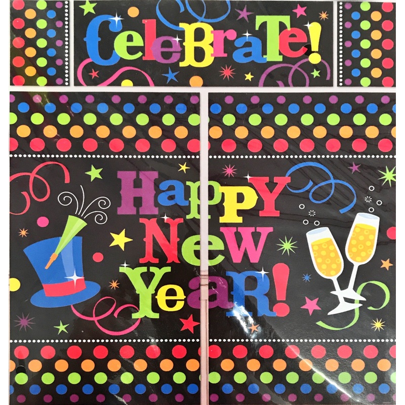 Wall Decoration Kit Happy New Year