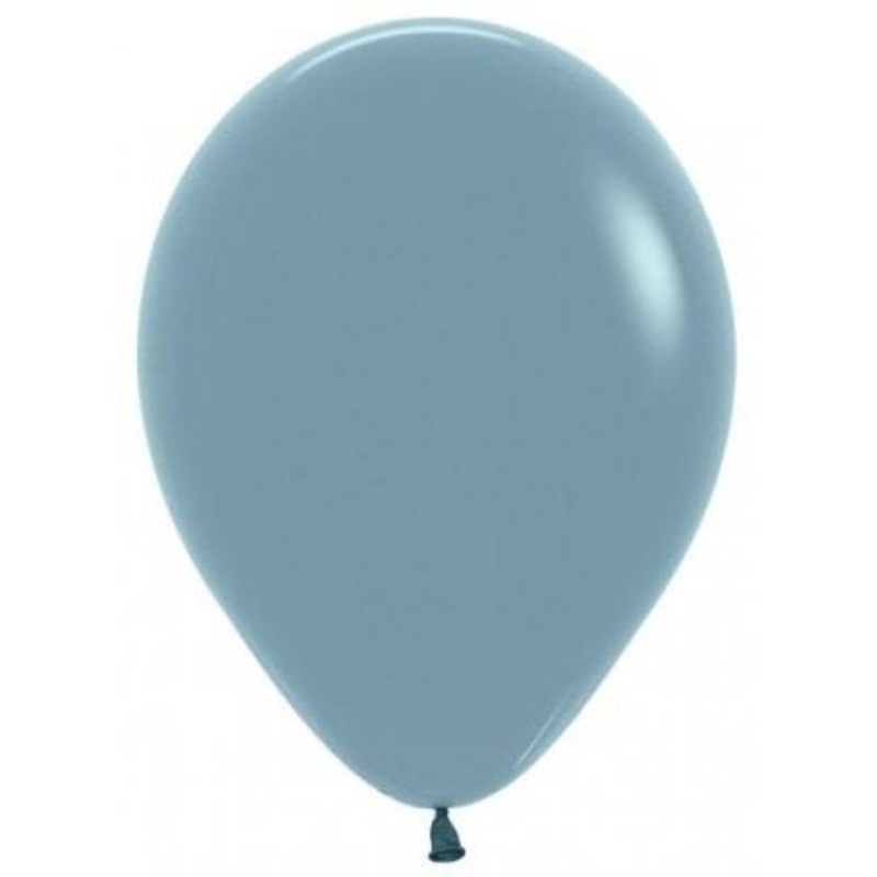 12cm Pastel Dusk Blue - Pack of 100