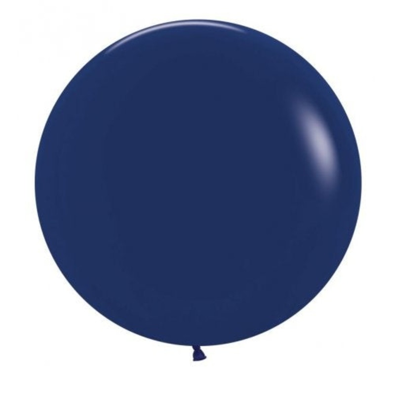 60cm Round Fashion Navy Blue - Pack of 3