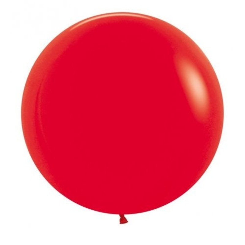 60cm Round Fashion Red  - Pack of 3