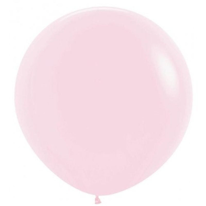90cm Matte Pastel Pink  - Pack of 3