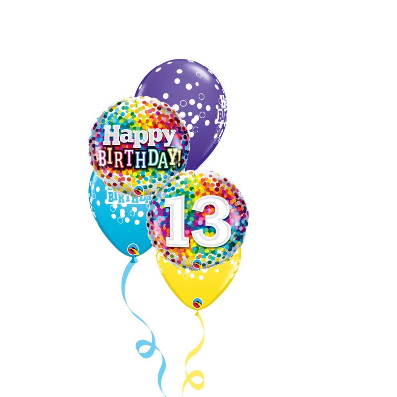 Confetti 13 Birthday