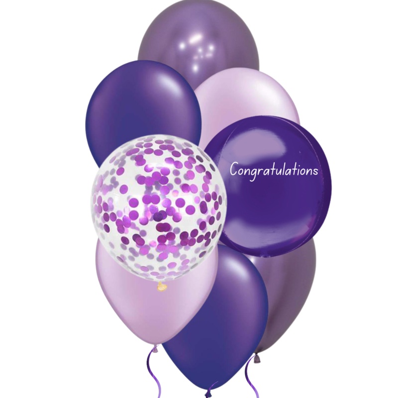 Confetti Bouquet Purple