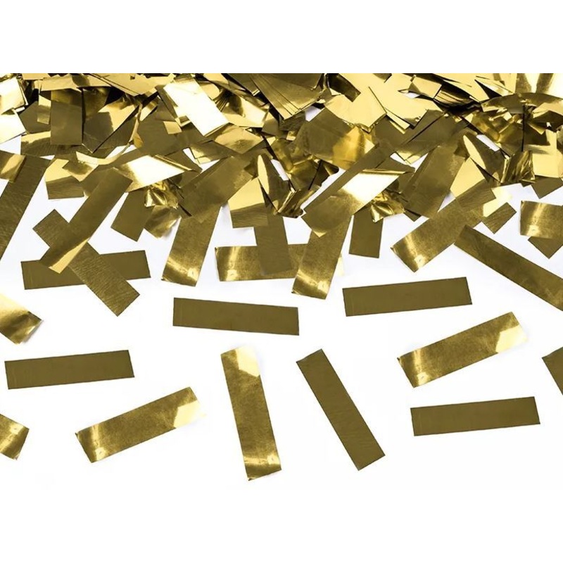 CONFETTI CANNON METALLIC GOLD