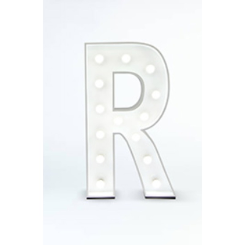 Light Up Letter R