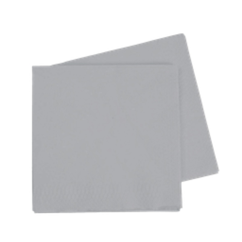 Lunch Napkin 330mm Cool Grey - 40pk