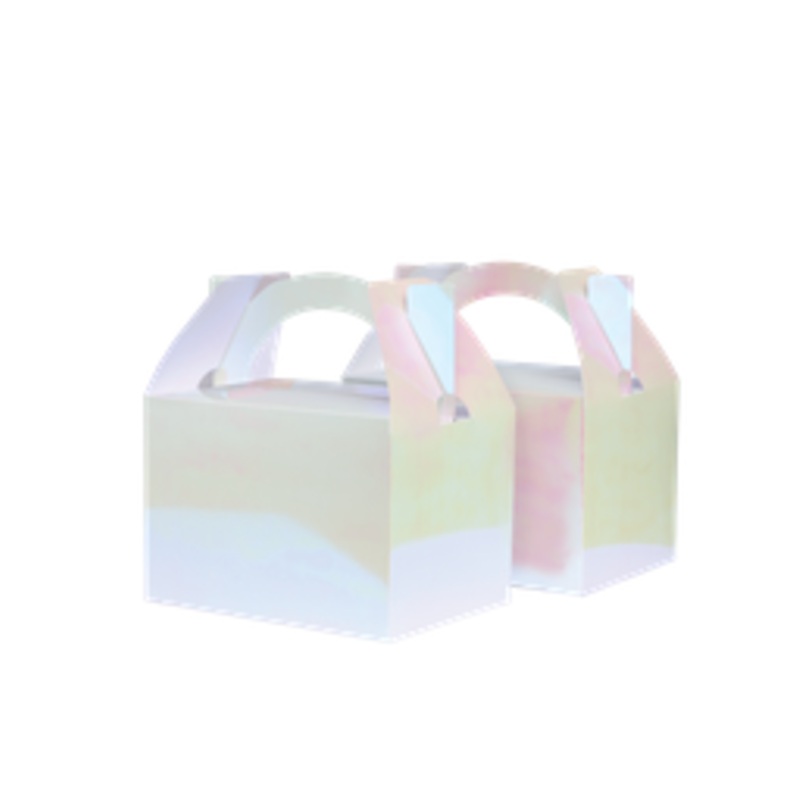 Paper Party Little Lunch Box Iridescent - 10pk