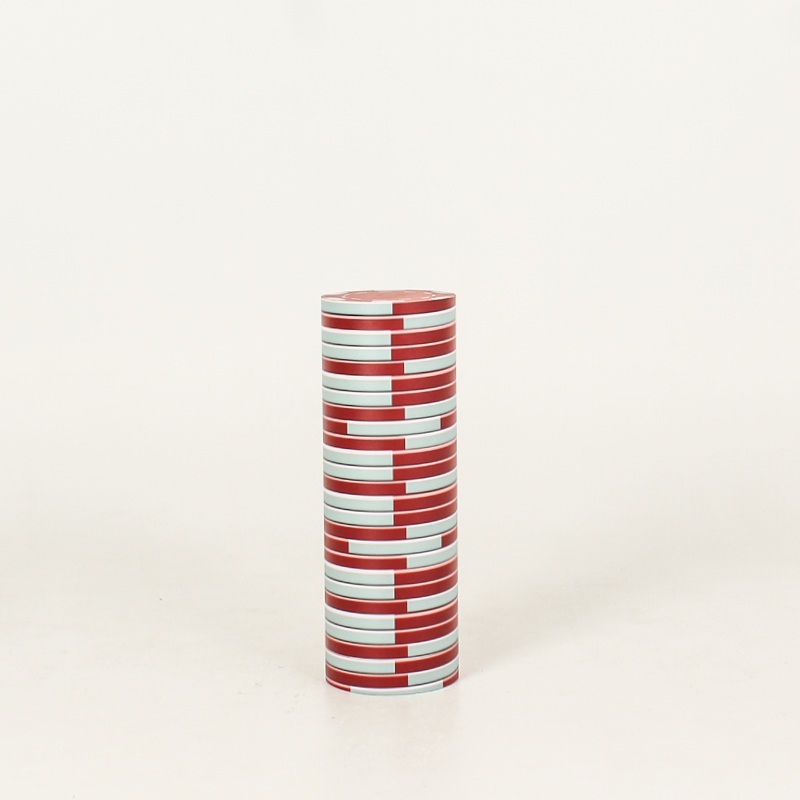 Red Poker Stack