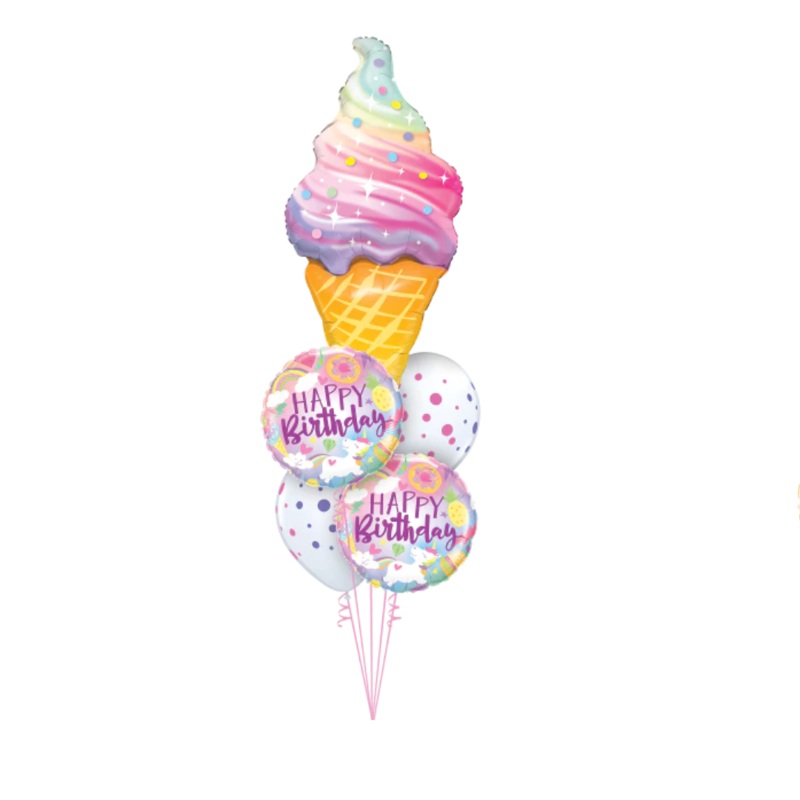 Unicorns & Ice Cream Birthday Bash