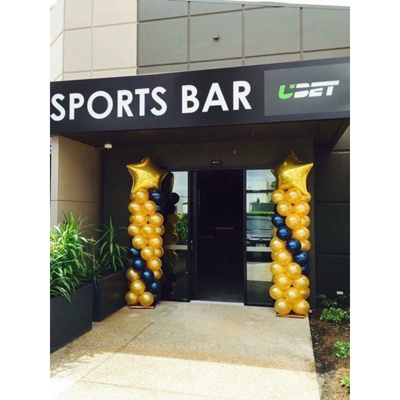 Balloon Column Foil Star