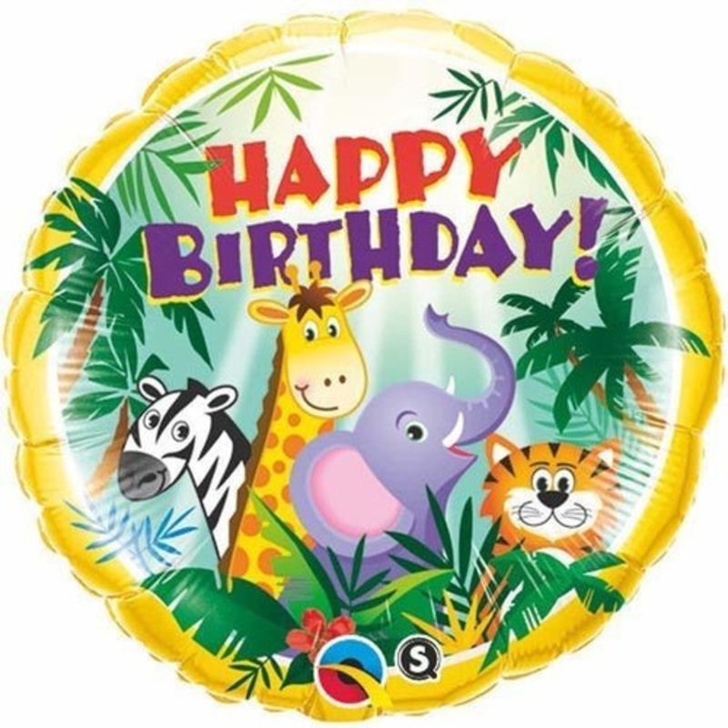 Birthday Jungle Friends 45cm