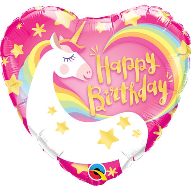 Birthday Magical Unicorn 45cm