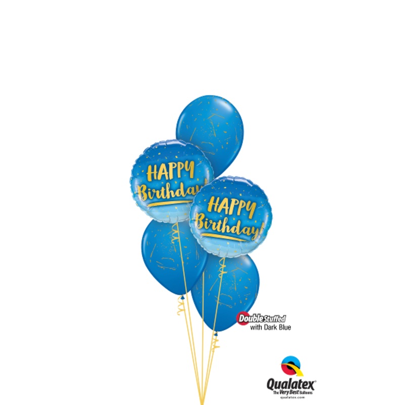 Blue & Gold Birthday