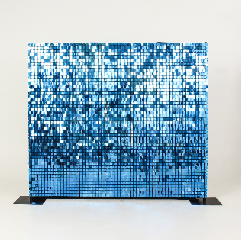Blue Shimmer Wall
