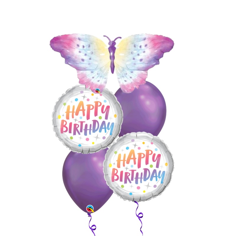 Butterfly Watercolor Birthday