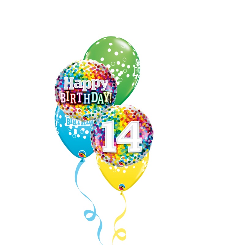Confetti 14 Birthday