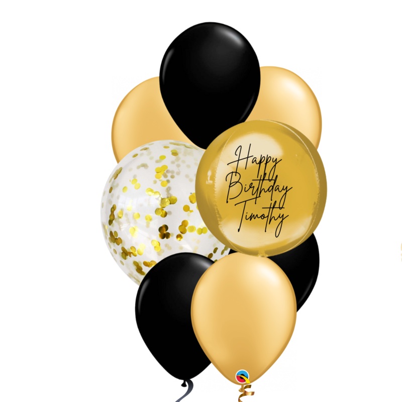 Confetti Bouquet Gold