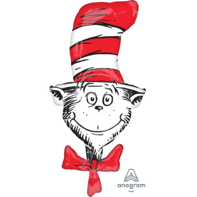 Dr Seuss Cat in Hat shape