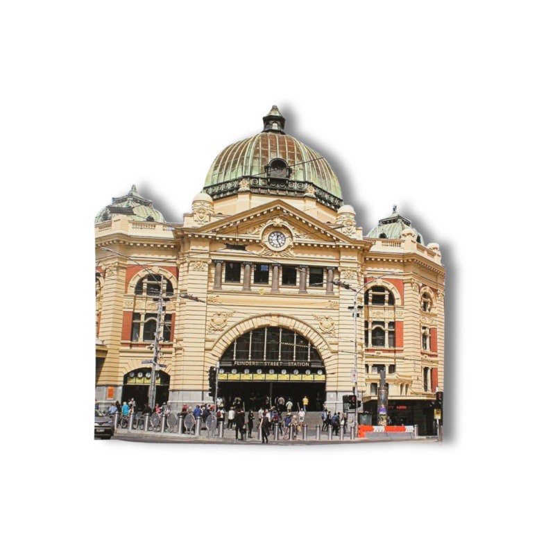 Flinders Street Station Cut-Out