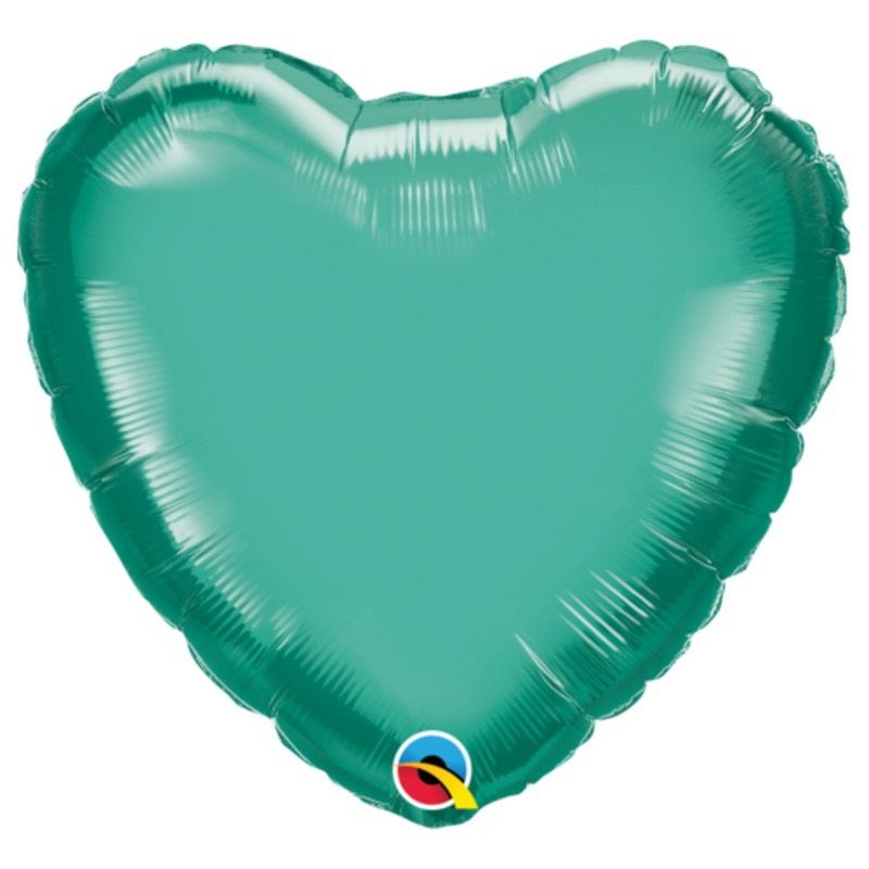 Heart - Chrome Green