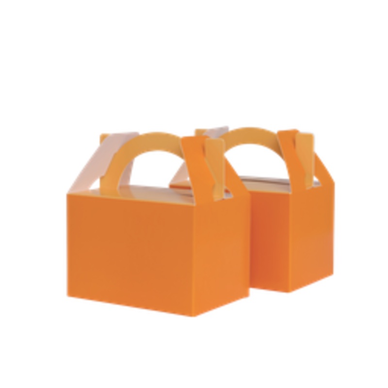 Paper Party Little Lunch Box Tangerine - 10pk