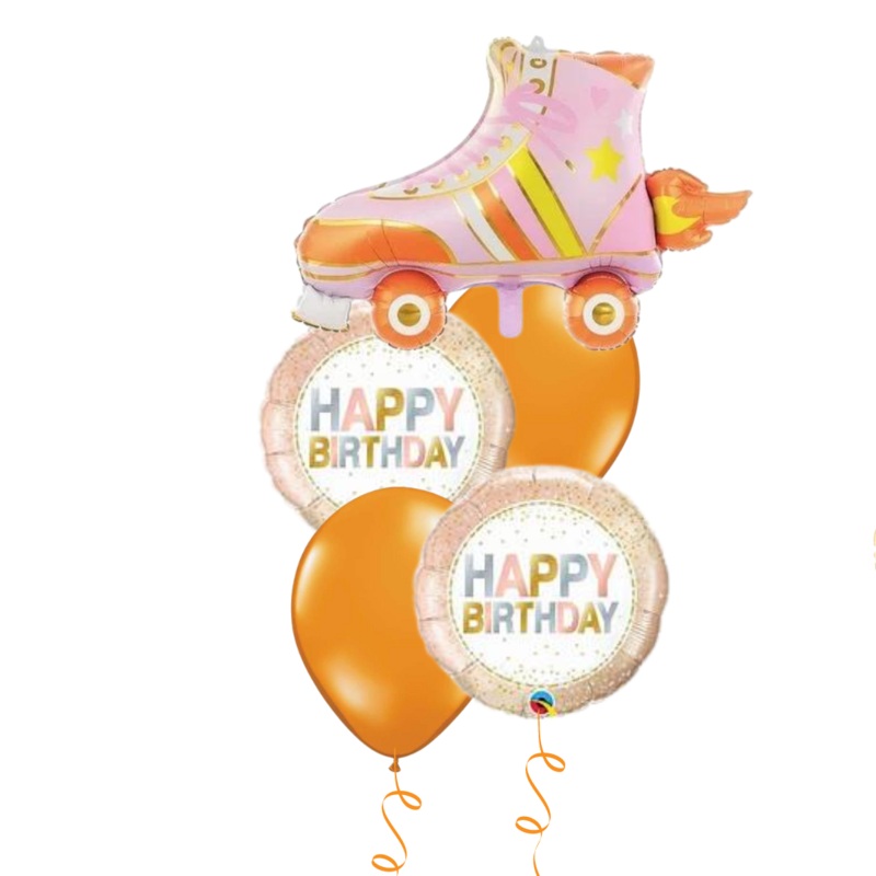 Roller Skate Happy Birthday