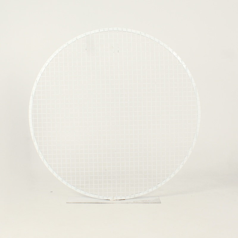 White Mesh Wall