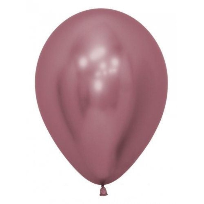 30cm Round Reflex Pink  - Pack of 12