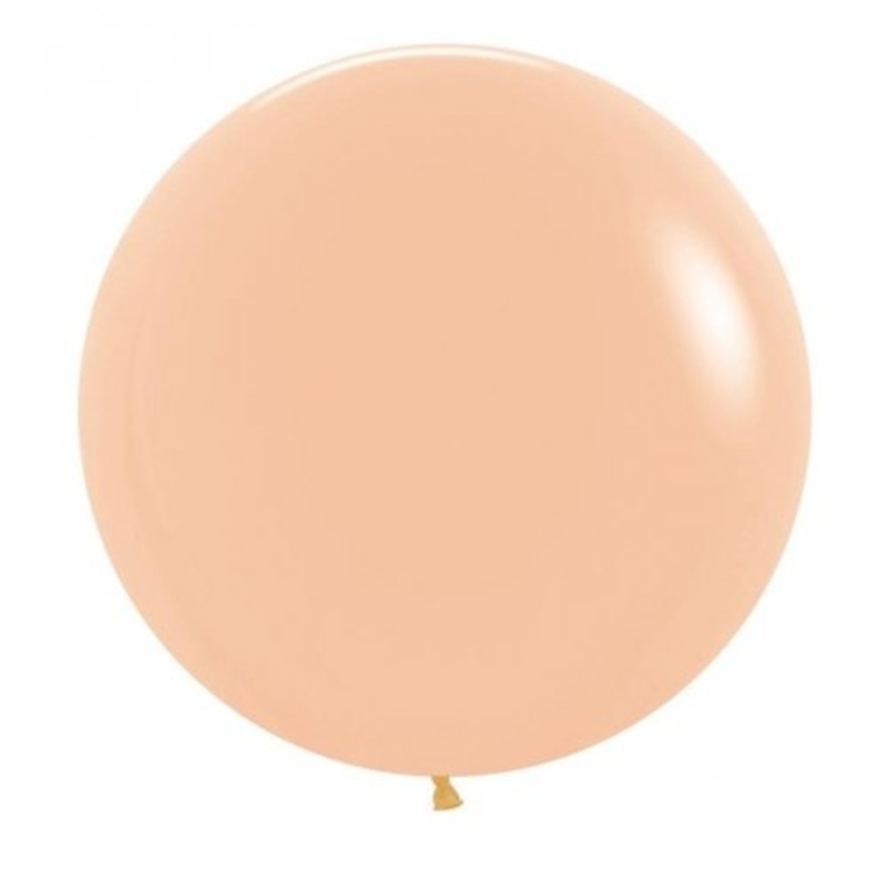 60cm Round Fashion Peach Blush - Pack of 3